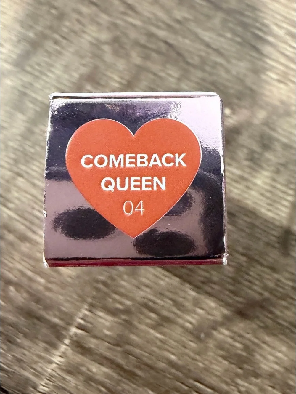 Too Faced Lady Bold EM-Power Pigment Lipstick in Comeback Queen NEW